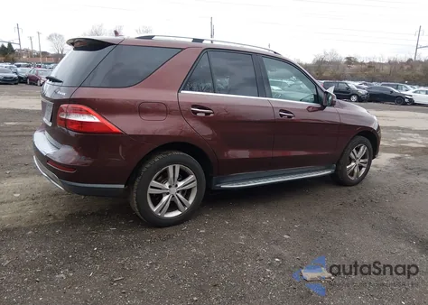 2013 Mercedes-Benz Ml 350 4Matic from USA, damaged, VIN 4JGDA5HBXDA203684